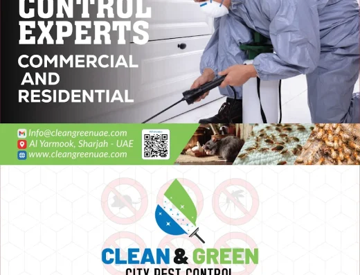 Clean & Green Pest Control Services Company Sharjah