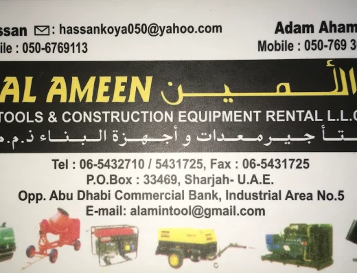 Al Ameen Tools & Construction Equipment Rental L.L.C